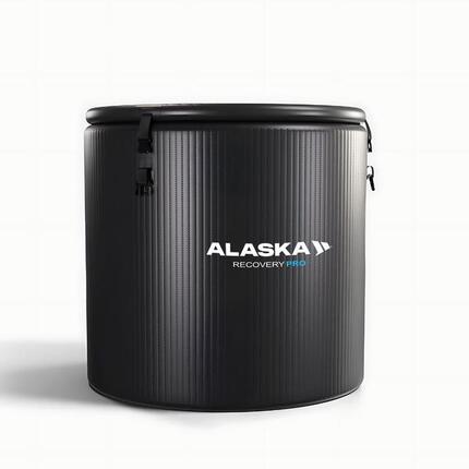 Eisbad Alaska PRO Black Edition - Professionelle Regeneration - 450L