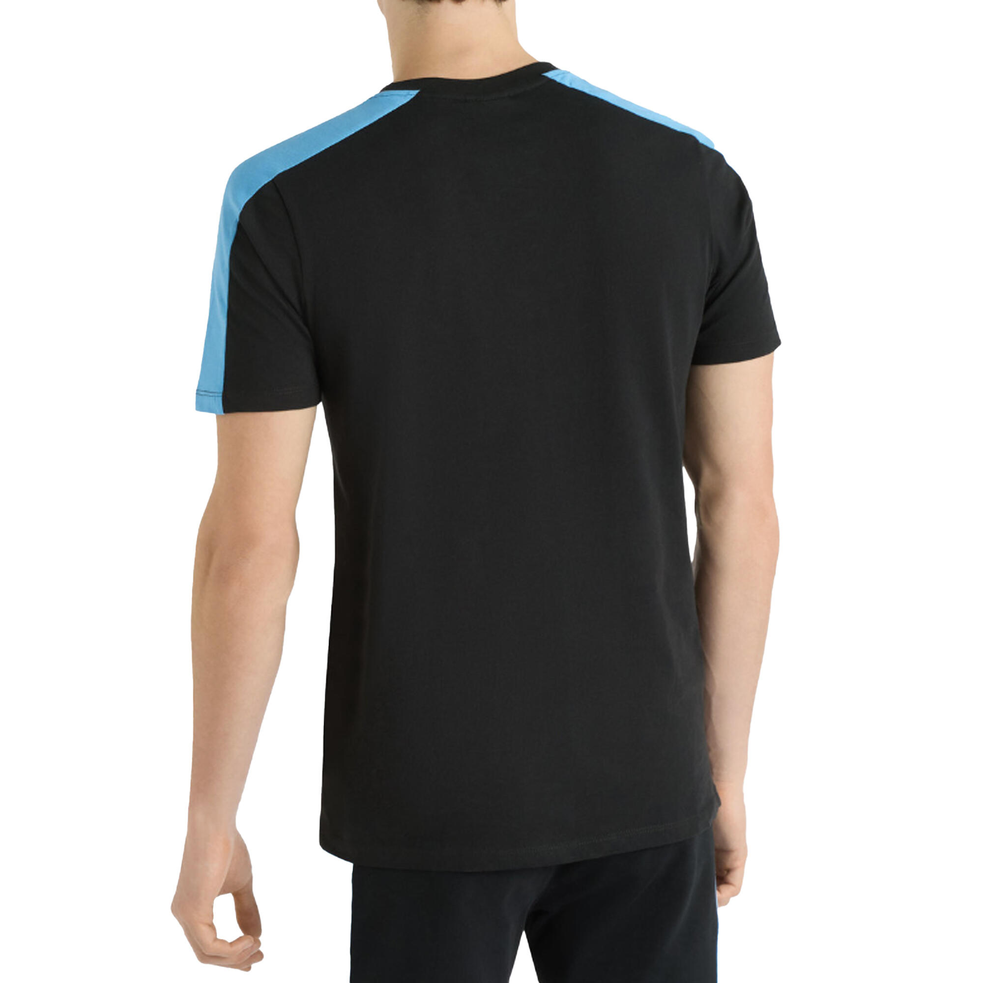Tshirt TERRACE Homme (Noir / Azur) 2/4