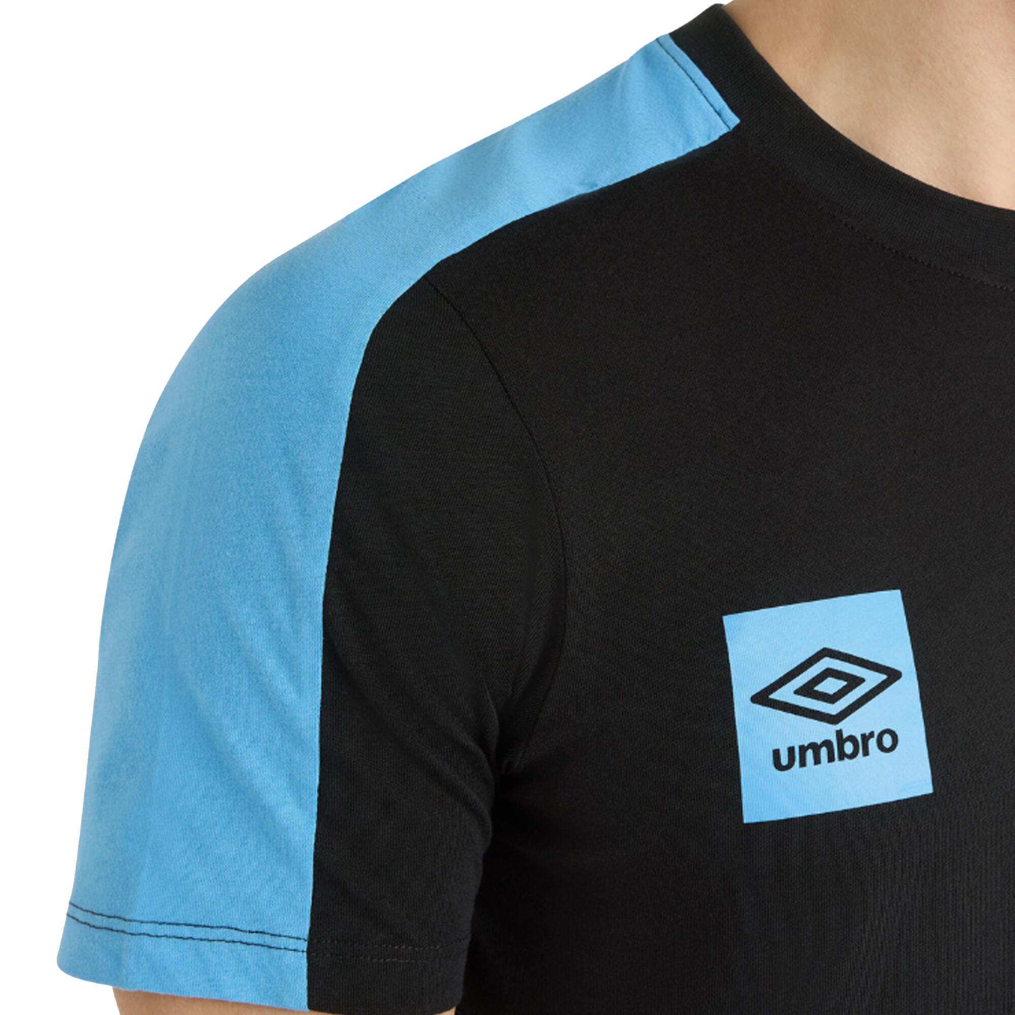 Tshirt TERRACE Homme (Noir / Azur) 4/4
