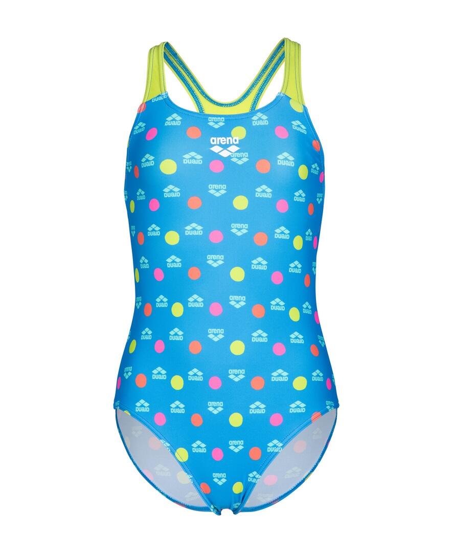 Strój Kąpielowy Dziewczęcy Arena Multiple Dot Swimsuit Swim 6/7