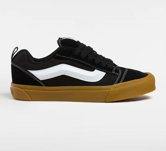 VANS SCARPA UNISEX COLORE NERO BIANCO MARRONE BLACK