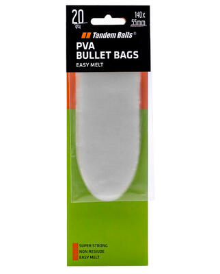Pva zakjes solid 100x40mm 20-pack set