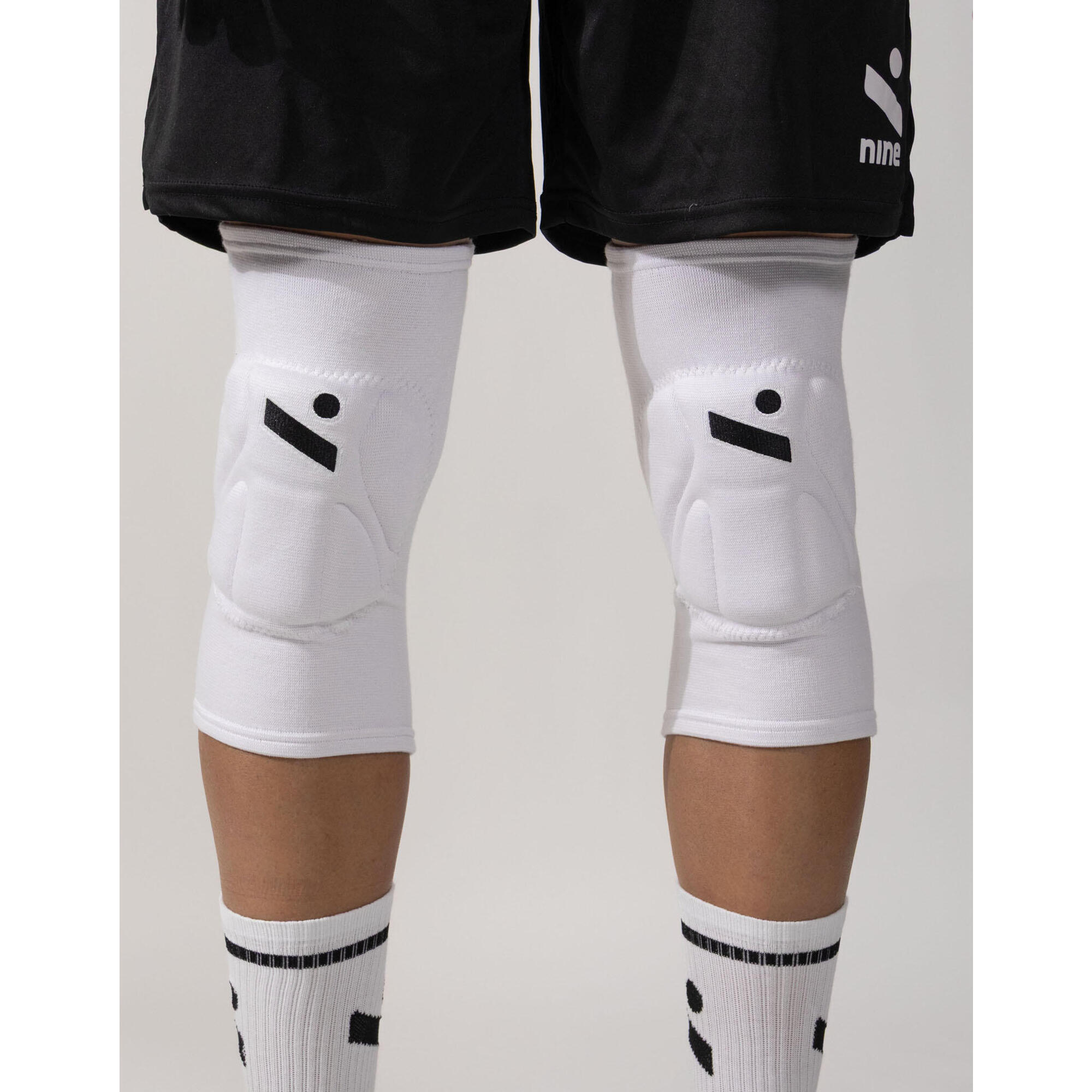 Ninesquared - Genouillères De Volley-ball – « New Shield » Blanches Unisexes (xl) - Genouillère - Blanc - 48 Xl - Decathlon