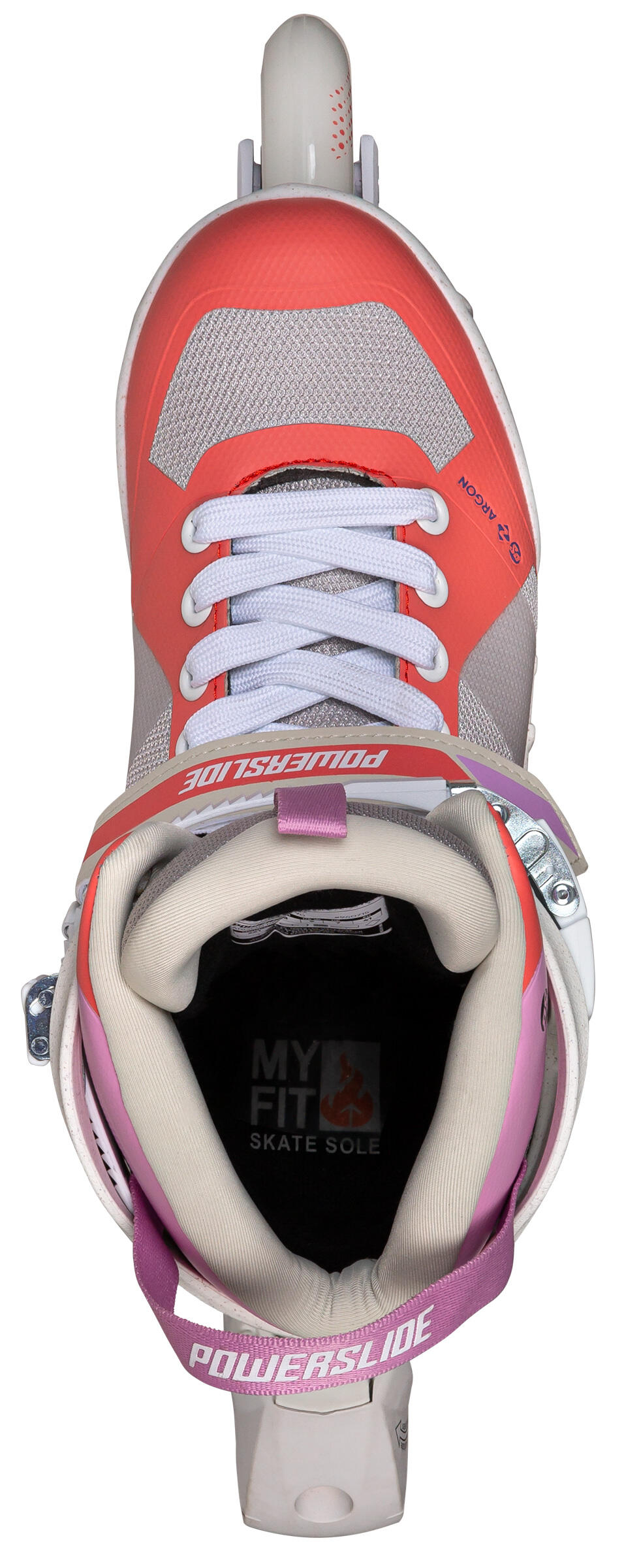 Patins em linha Powerslide Phubion Argon Peach 90 5/6