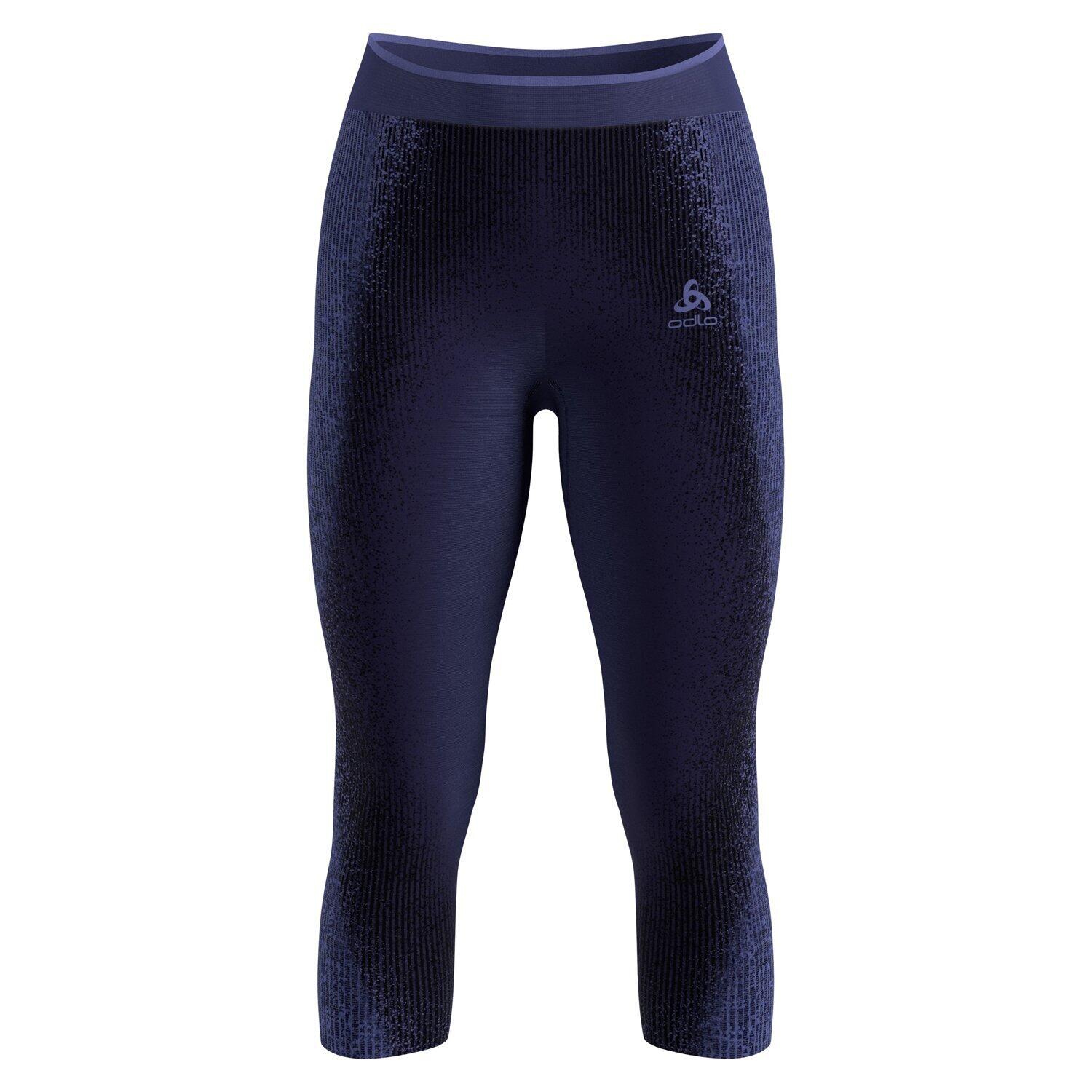 Spodnie Odlo BL BOTTOM 3/4 PERFORMANCE WARM BLACKCOMB 4/7
