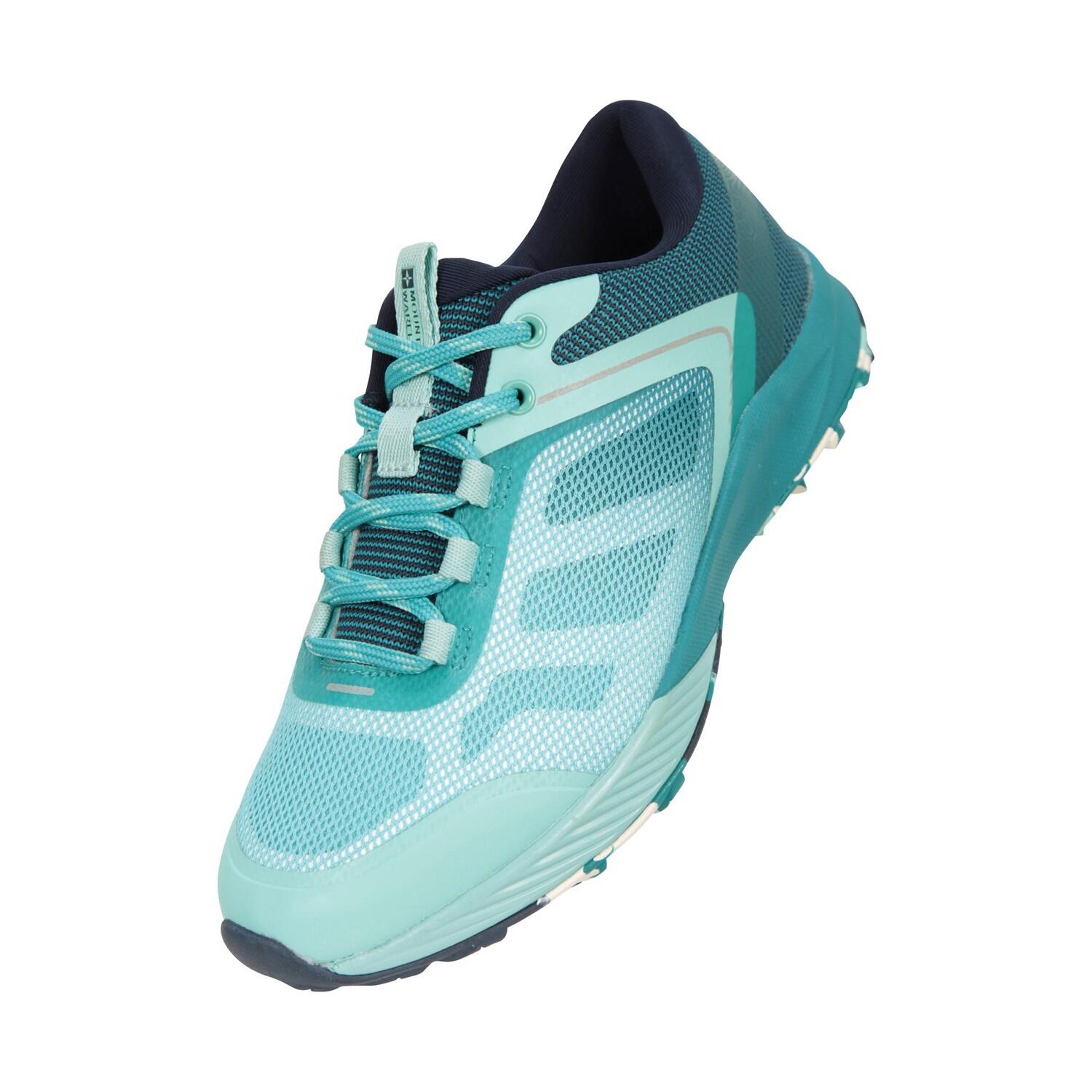 MOUNTAIN WAREHOUSE Womens/Ladies Performance Ortholite Trainers (Teal)