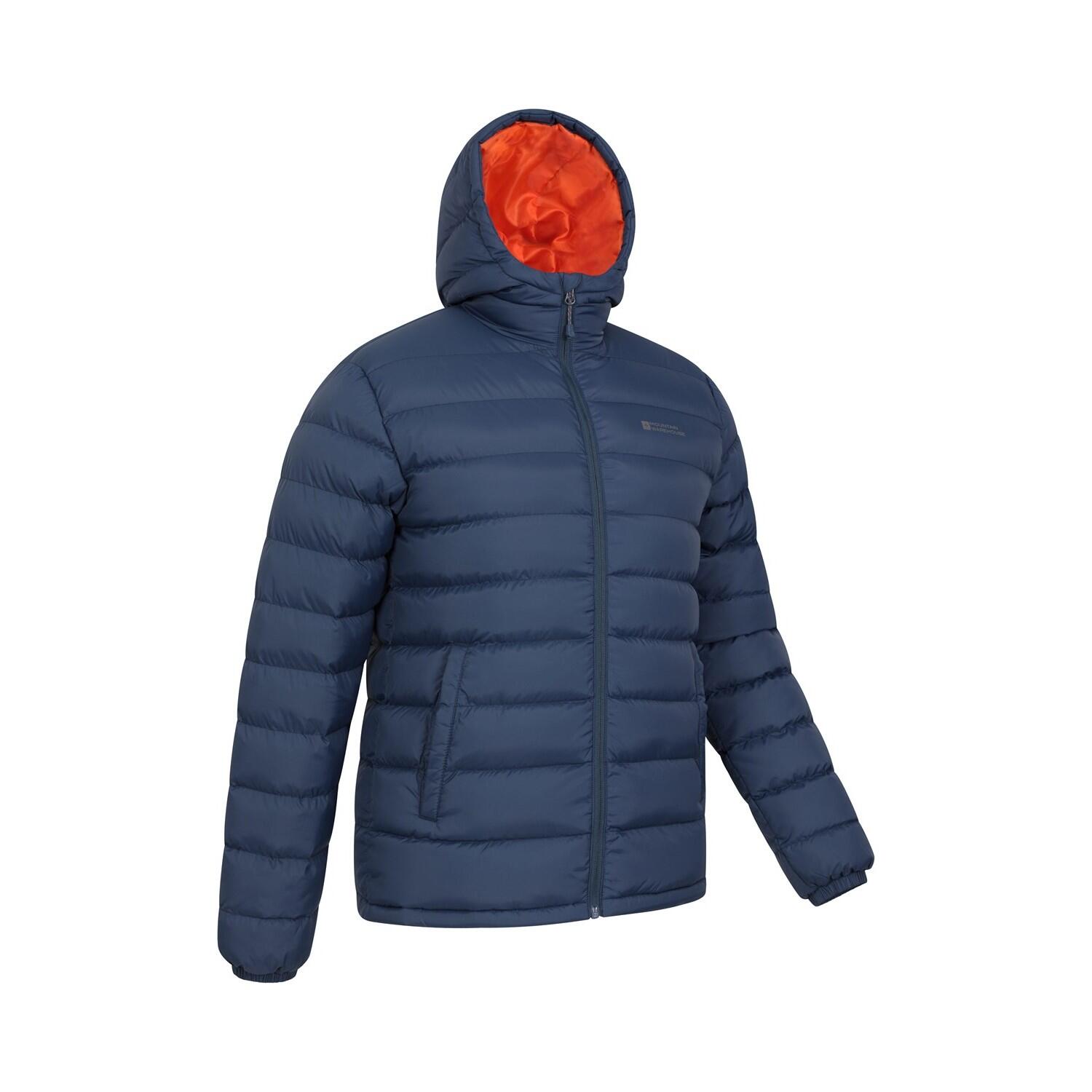 "Seasons II" Steppjacke für Herren Marineblau 3/4