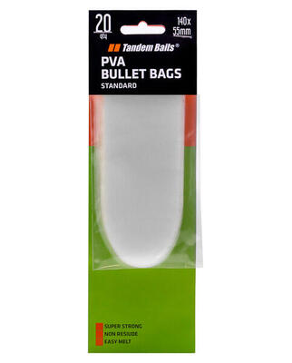 Pva zakjes solid 140x55mm 20-pack set