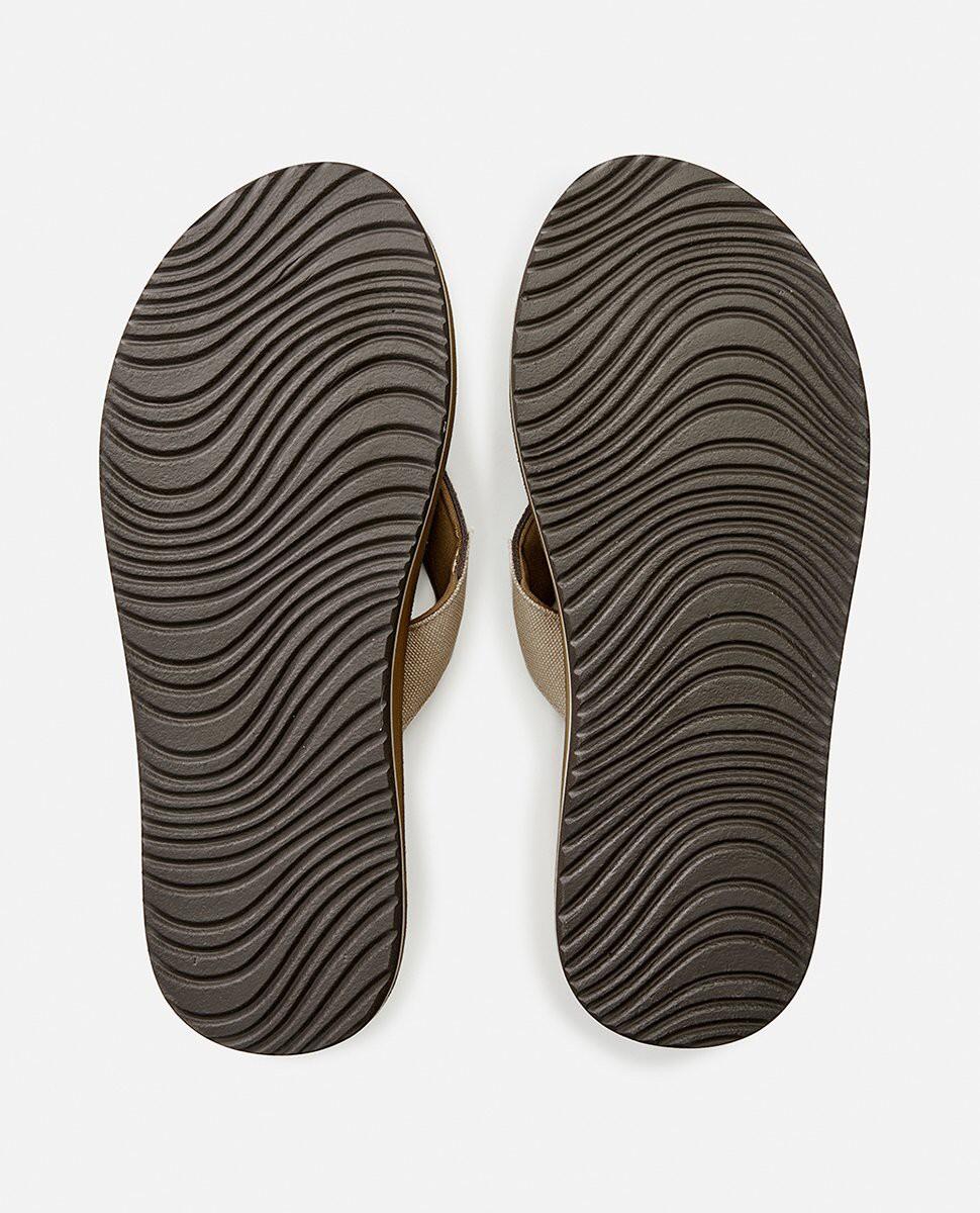 Tongs Homme Rip Curl "OXFORD OPEN TOE" 44 Marron 3/4