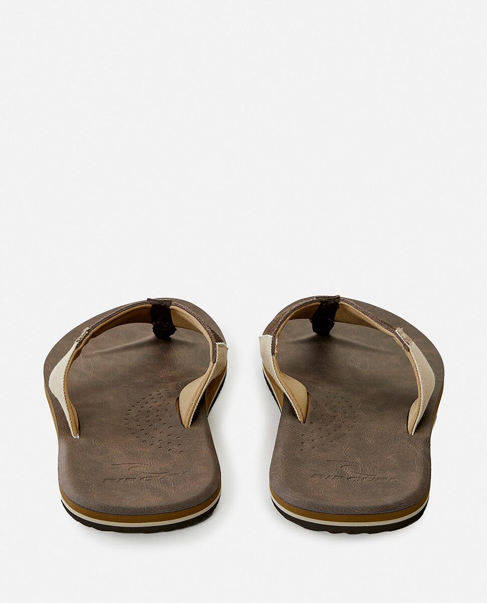 Tongs Homme Rip Curl "OXFORD OPEN TOE" 44 Marron 4/4