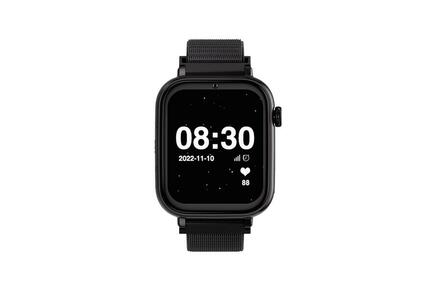 SaveFamily SaveWatch Plus 4G Noir Bracelet en Tissu