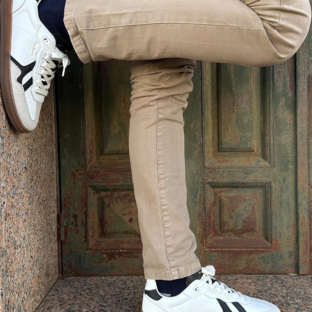 Scarpe Pepe jeans modello PMS00042-800WHITE per uomini 4/5