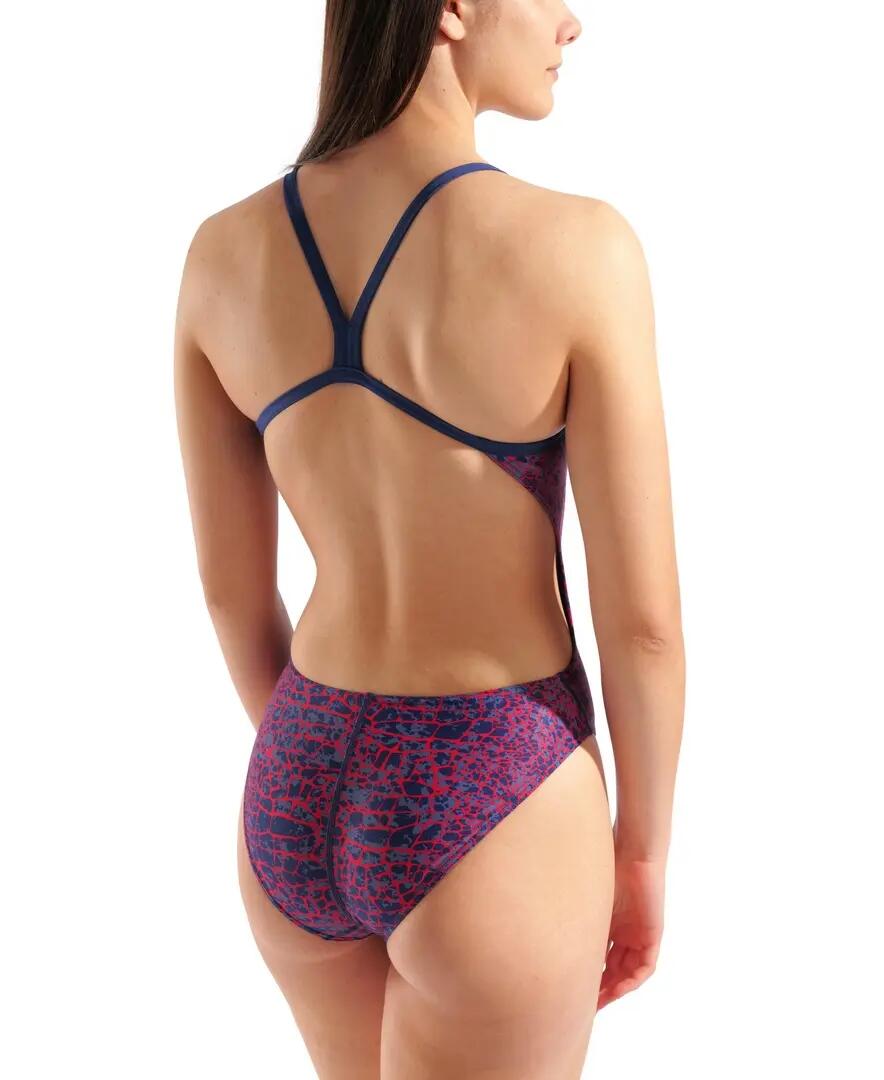 Strój Kąpielowy Damski Arena Snakeskin Swimsuit Challengeback 5/7