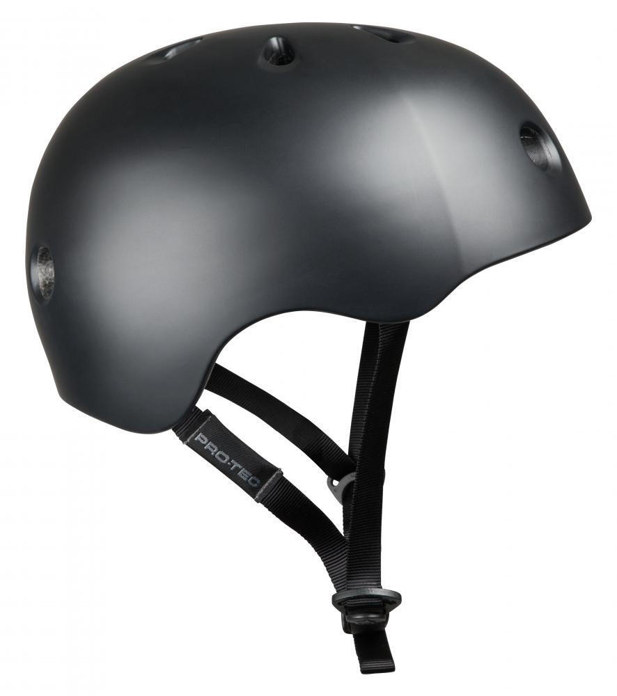 Casco Skateboard Pro-tec Street Lite Satin Black 2018 1/7