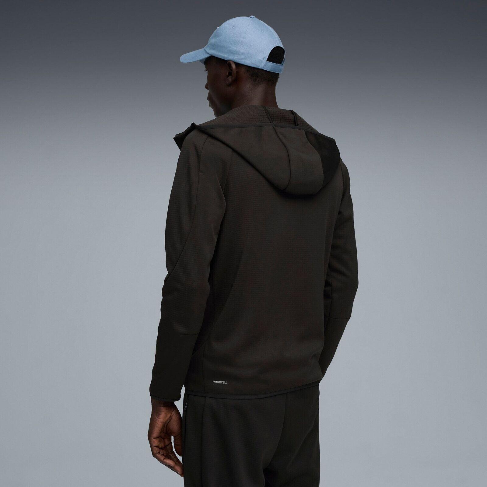 Jasje Puma Evostripe Warm Fz Hoodie, Zwart, Mannen 2/5