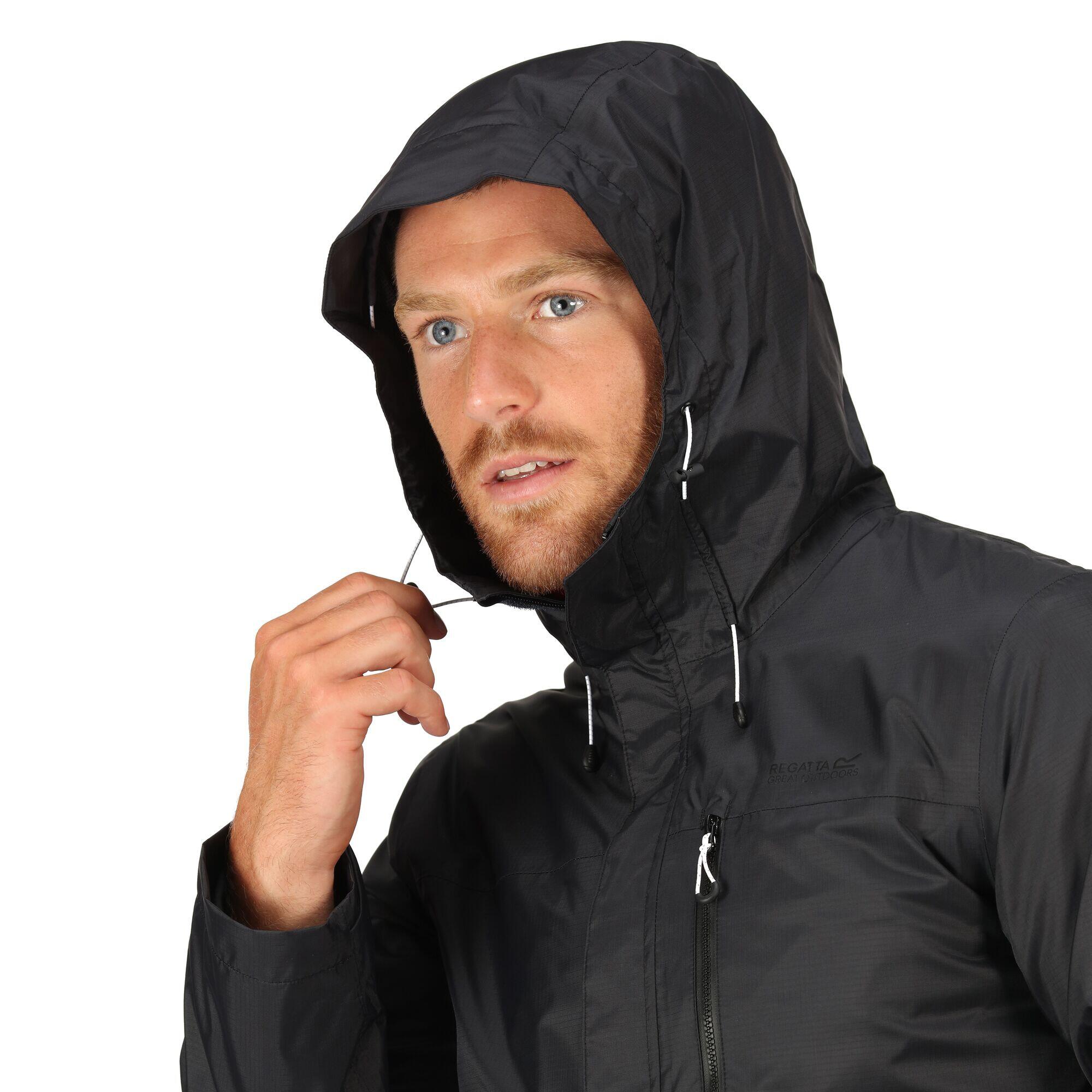 Veste Légère Imperméable Baslow - Regatta S Noir 3/5