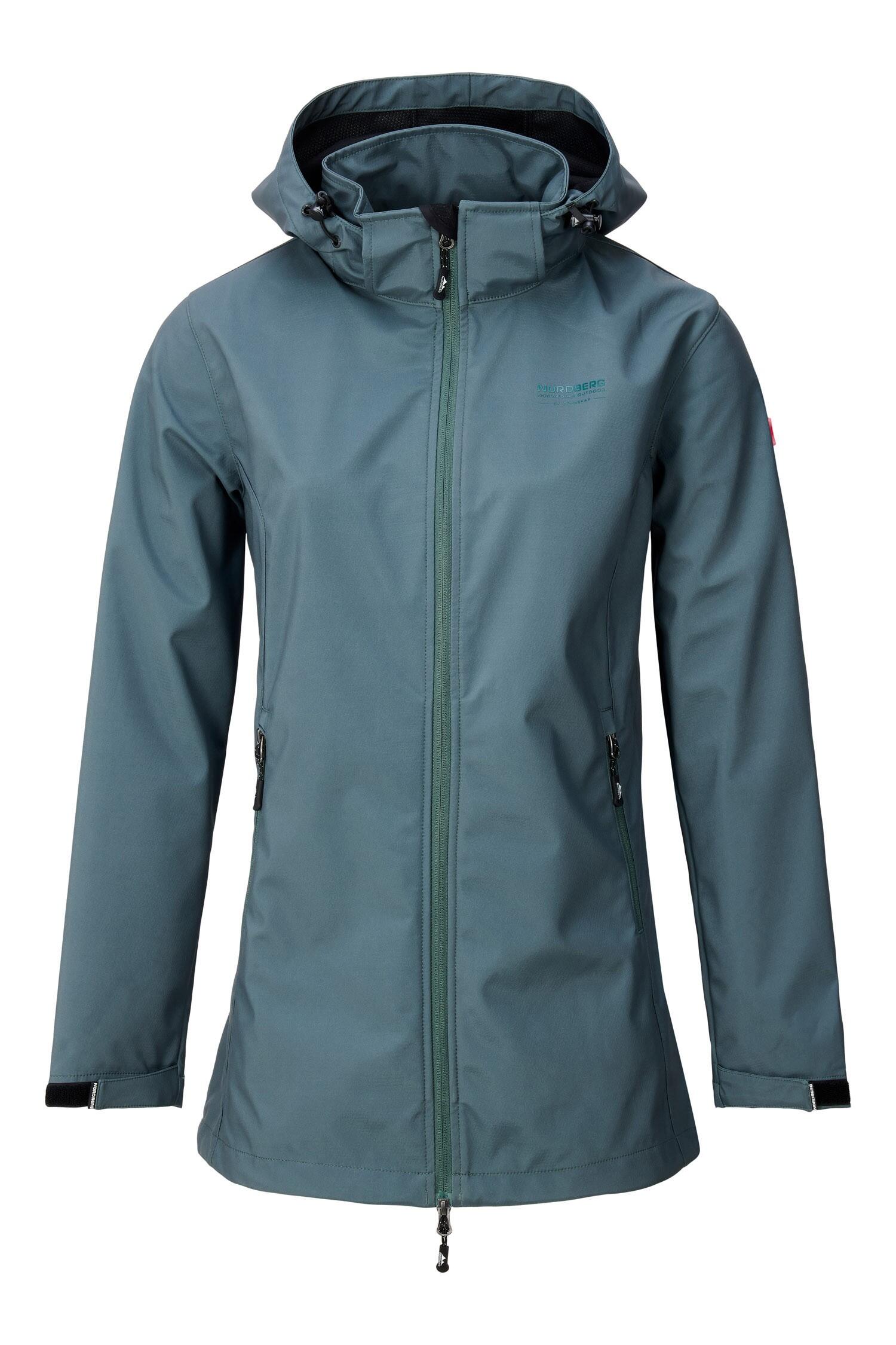 Veste Softshell Déperlante NORDBERG "Doriene" XL Bleu Vert 1/2