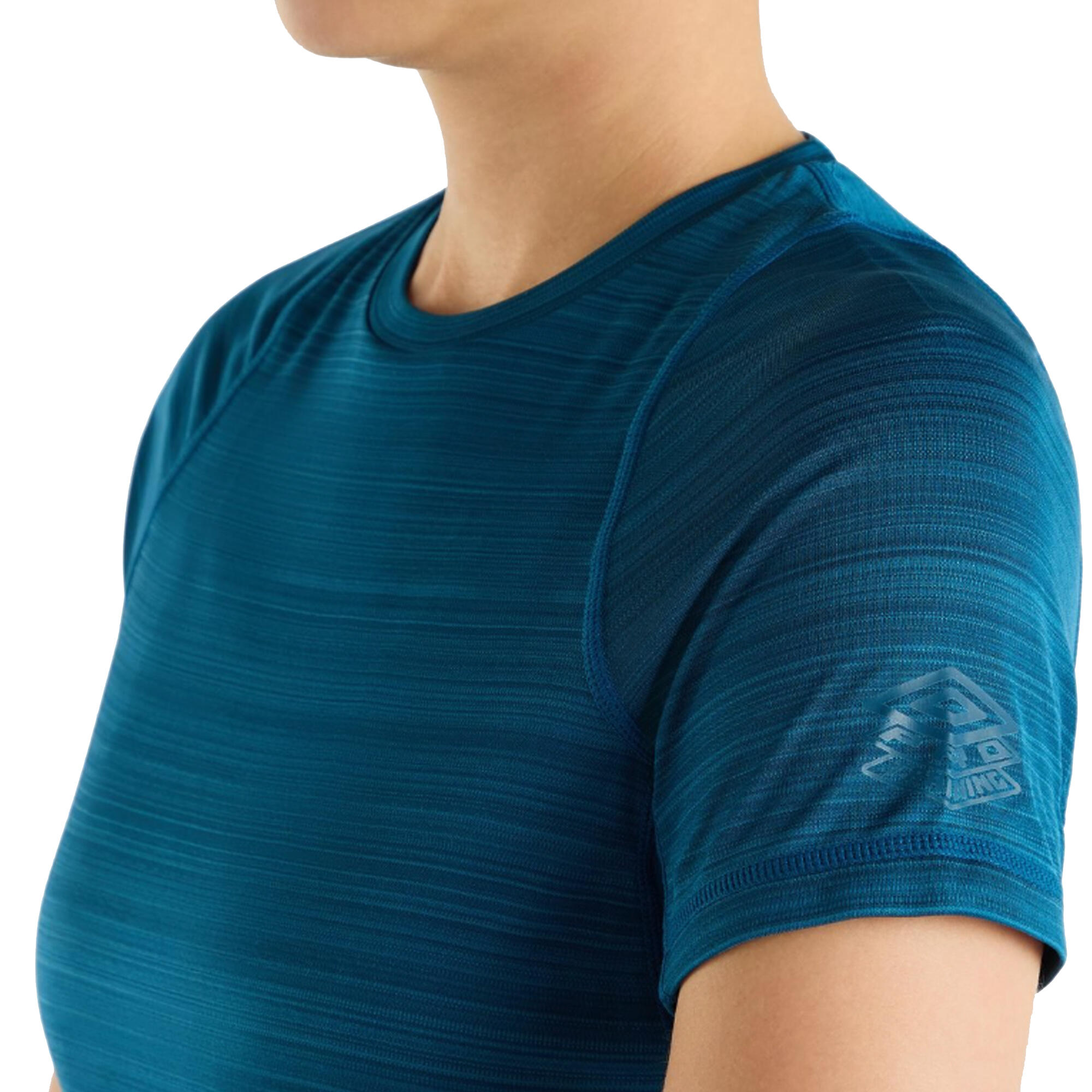 Tshirt PRO Femme (Bleu Sarcelle Foncé Chiné) 3/4
