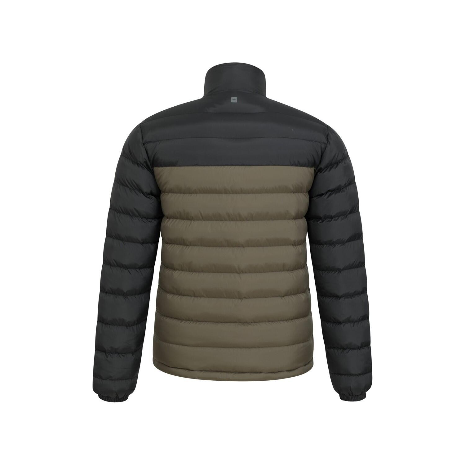 Mens Vista Padded Jacket (Khaki) 2/4