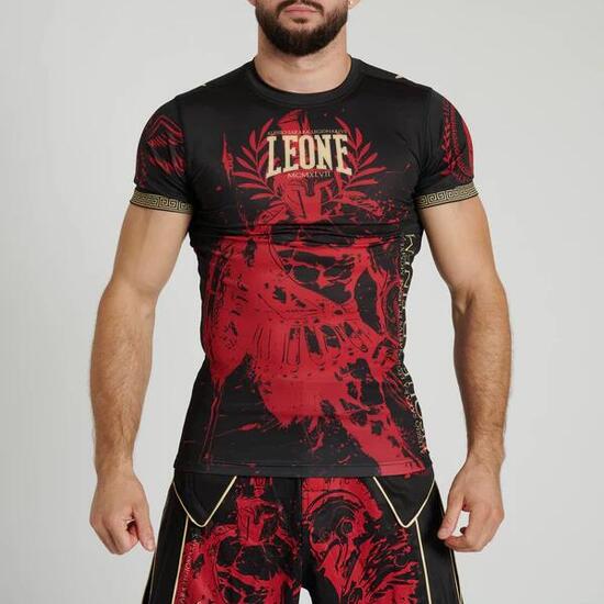 Leone1947 Rashguard LEGIONARIVS III manga corta negro S