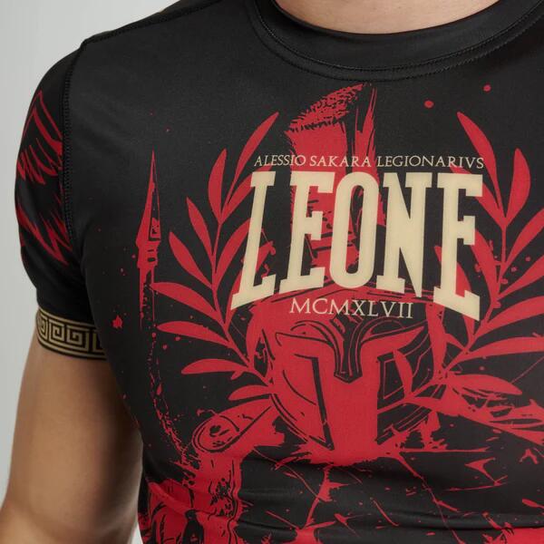 Leone1947 Rashguard LEGIONARIVS III manga corta negro L 6/6