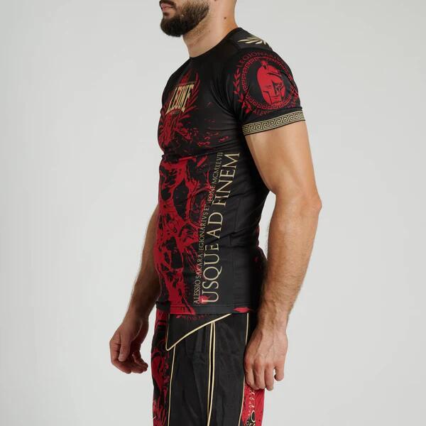 Leone1947 Rashguard LEGIONARIVS III manga corta negro L 3/6