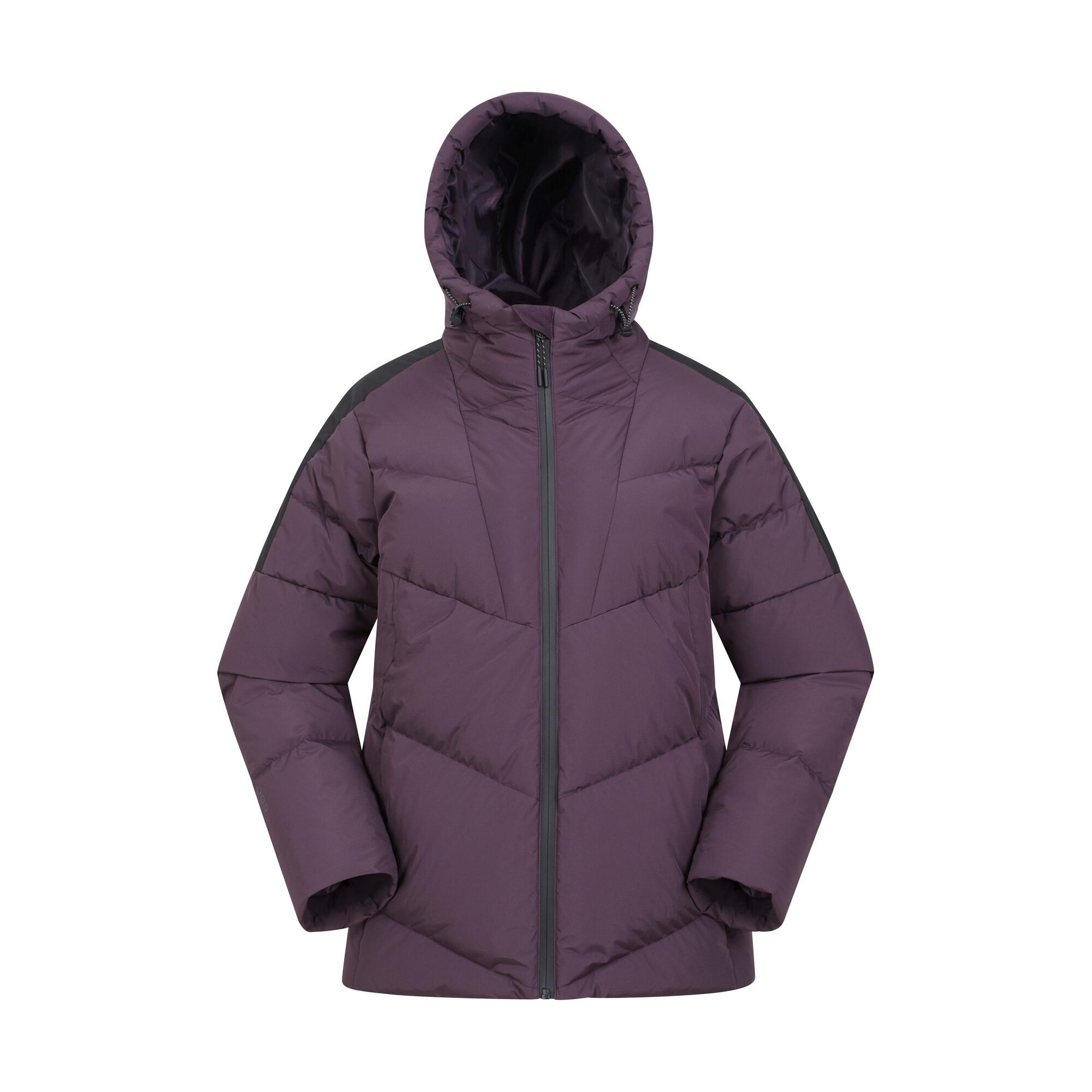 MOUNTAIN WAREHOUSE Womens/Ladies Oslo Extreme Down Padded Jacket (Purple)