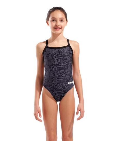 Costume Arena Snakeskin Challenge Back donna - Nero