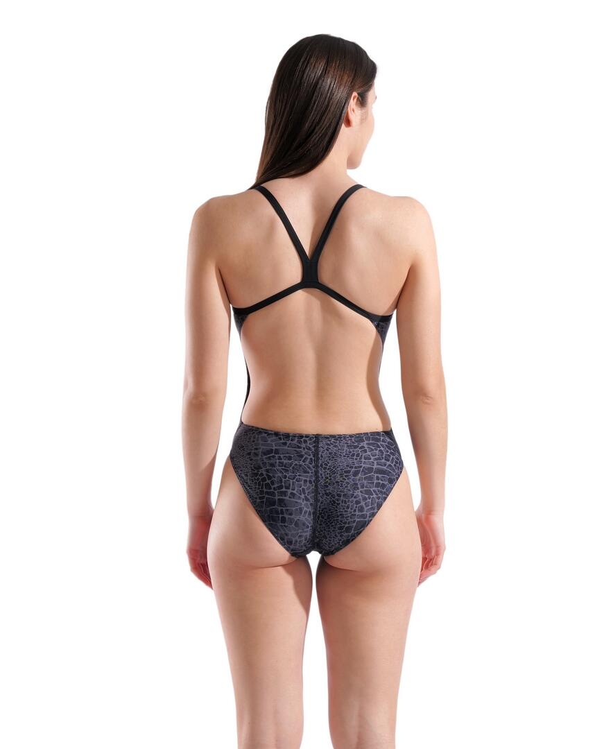 Arena Badpak Challenge Back Snake Skin Zwart 5/7