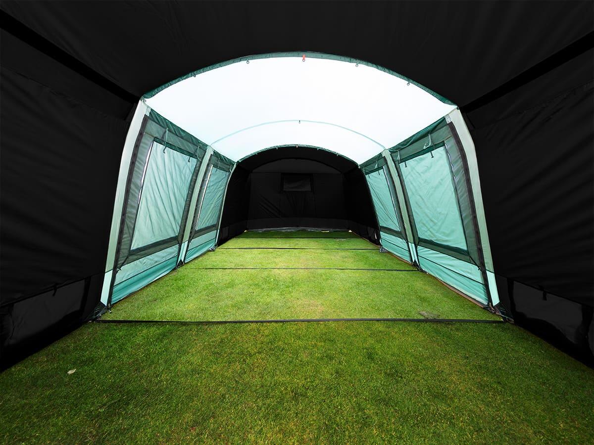 Tente tunnel familiale Montana 8 Sleeper - 8 Personnes - 3 cabines sombres 4/8