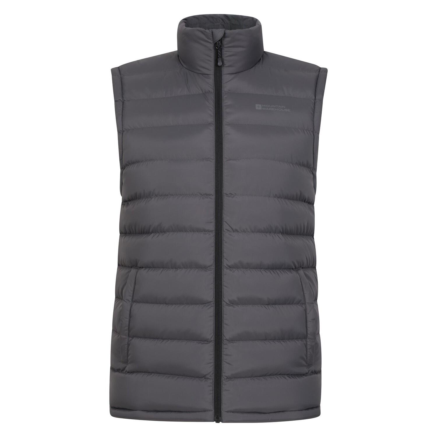 MOUNTAIN WAREHOUSE Mens Seasons II Padded Gilet (Charcoal)