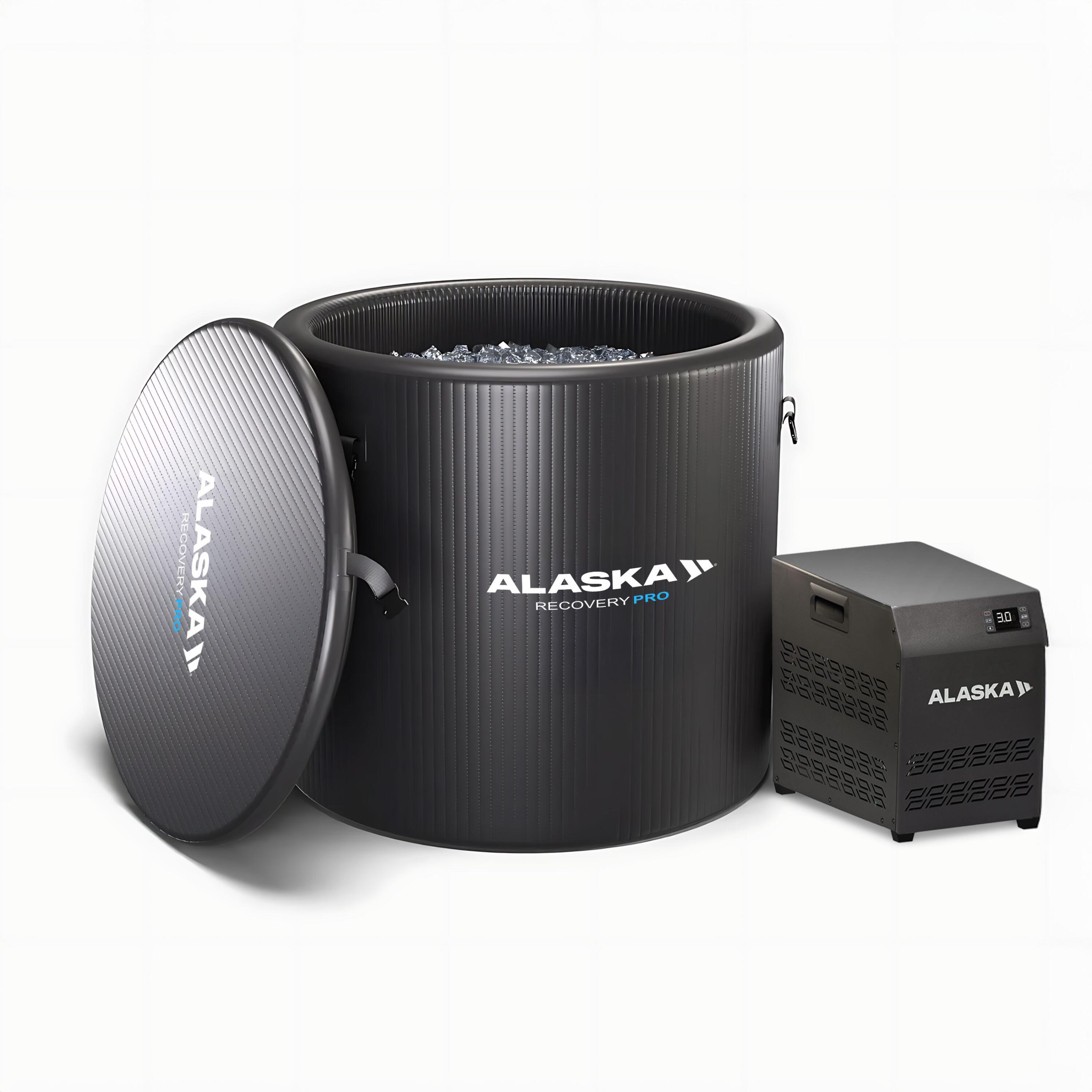 Ledová Vana Alaska PRO Black Edition + Mini Chiller – Profesionální 450 L 2/6
