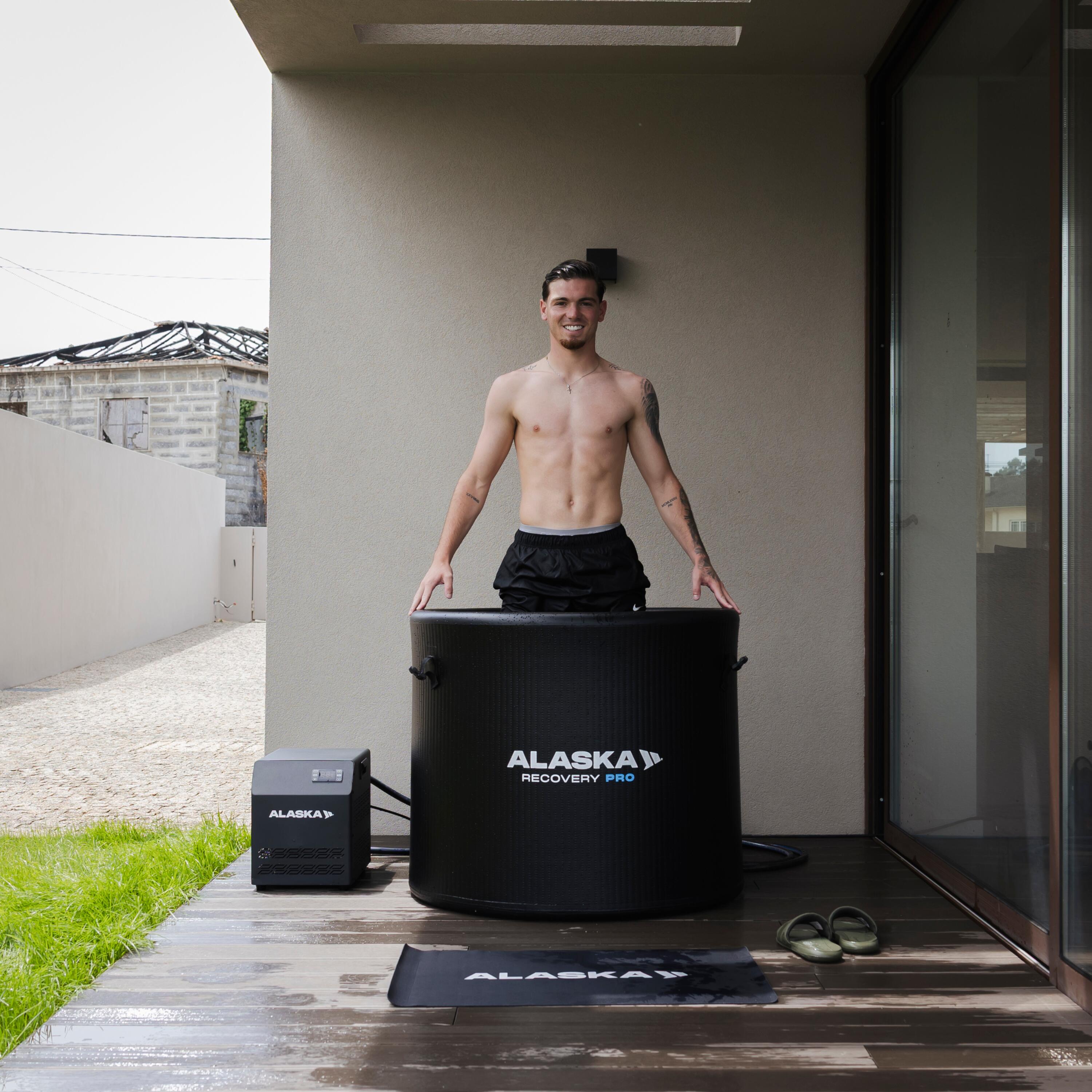 Ledová Vana Alaska PRO Black Edition + Mini Chiller – Profesionální 450 L 6/6