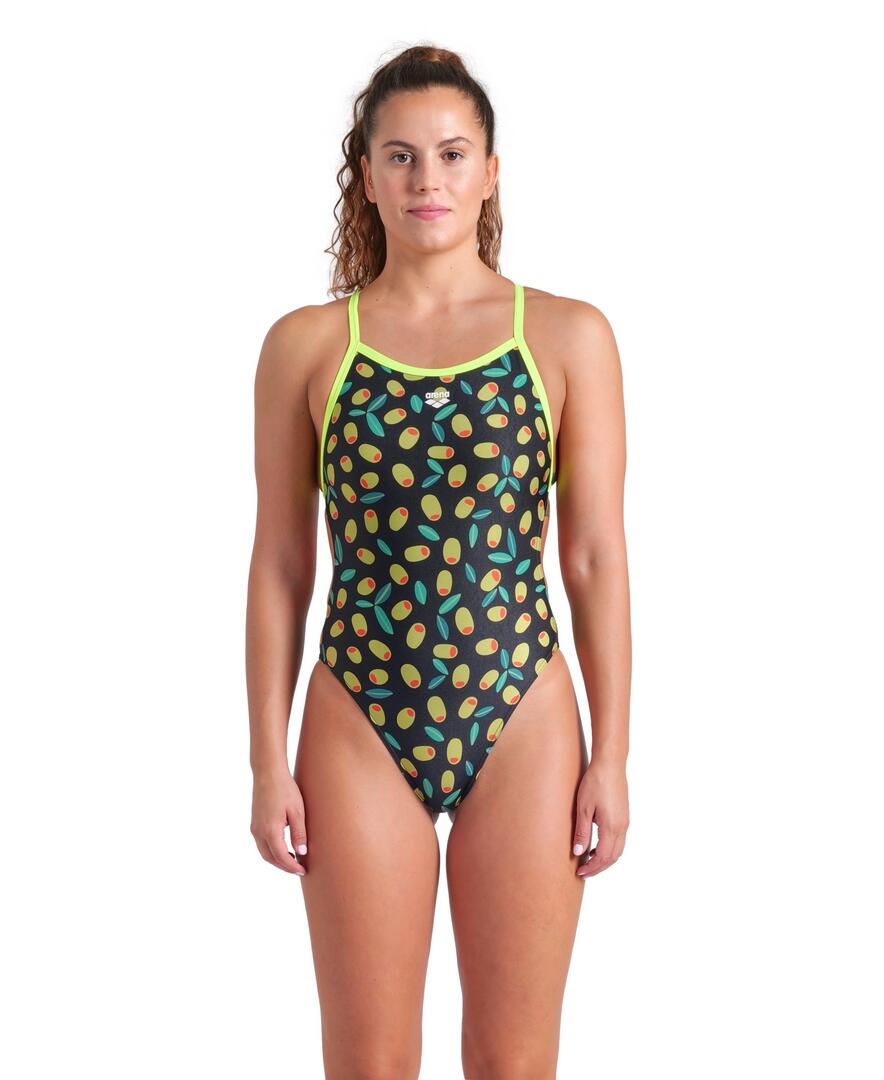 Strój Kąpielowy Damski Arena Olives Swimsuit Xcriss