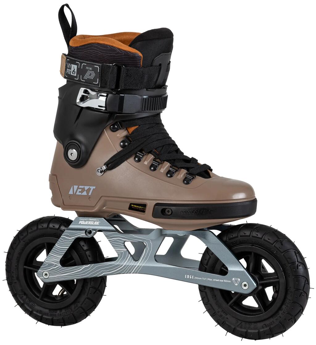 POWERSLIDE Next Edge 150 Brown кънки за ролери за възрастни за свободно каране
