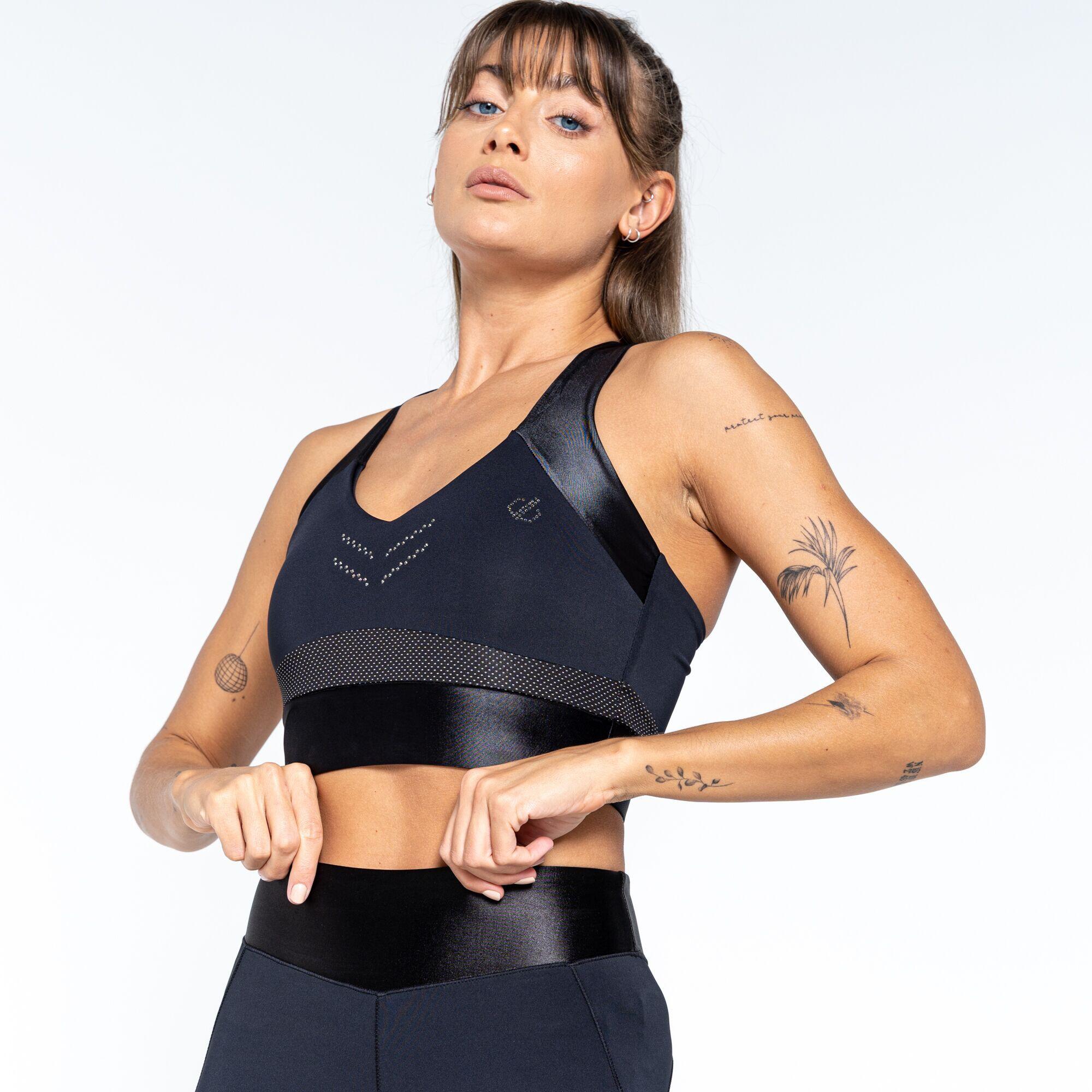 Crystallize Bra S Noir 3/4