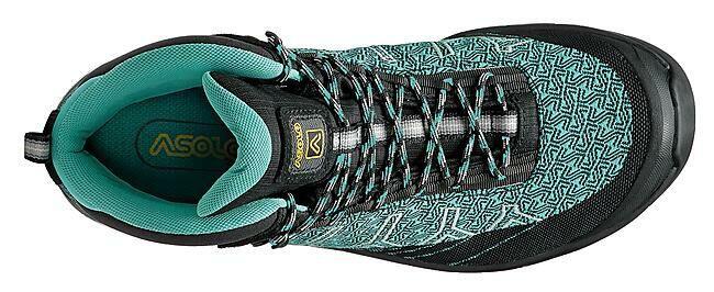 Asolo "FALCON EVO JACQUARD GV ML" Femme Bleu Vert 40 2/3 4/5