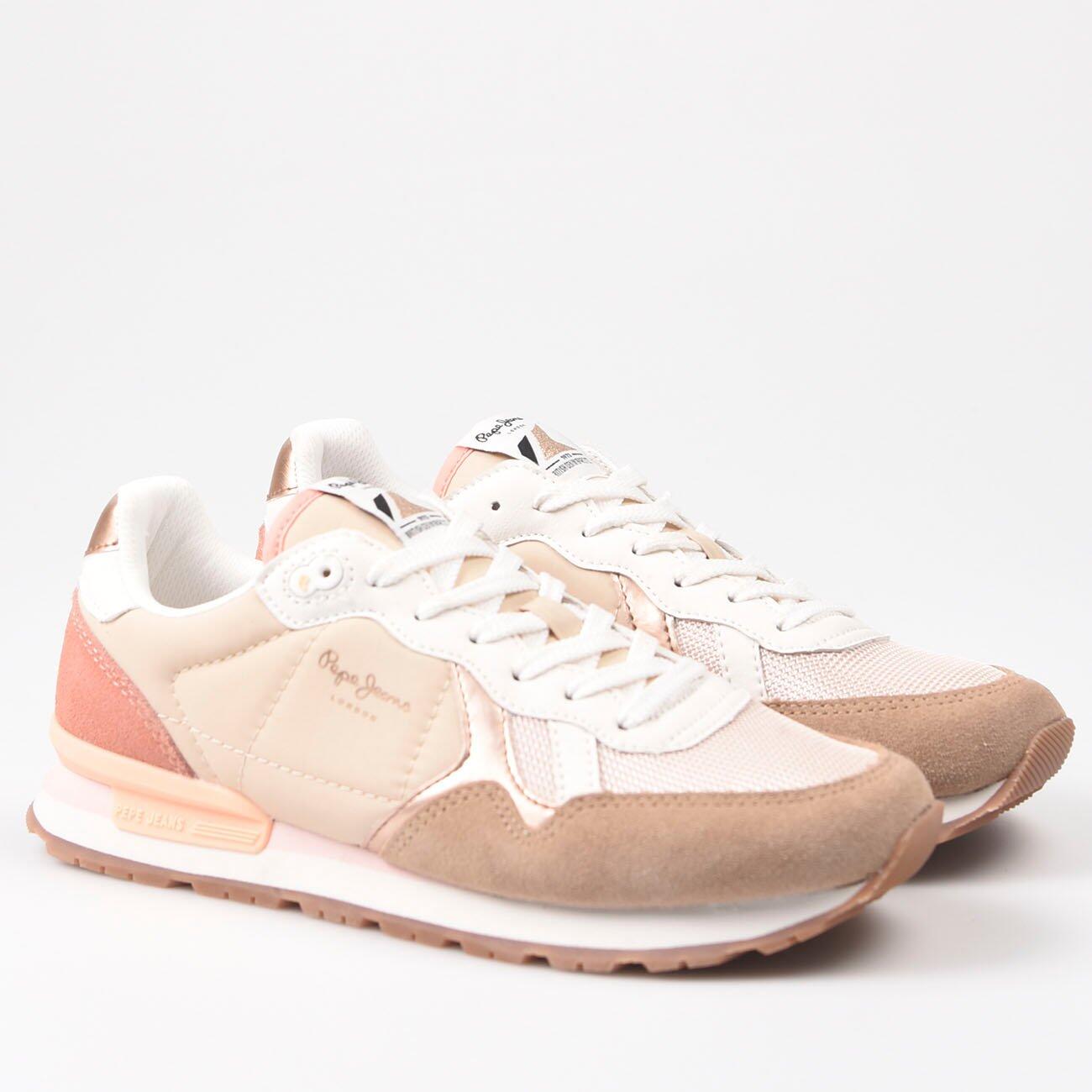 Zapatillas Pepe Jeans Brit Mix 847 Beige 4/5
