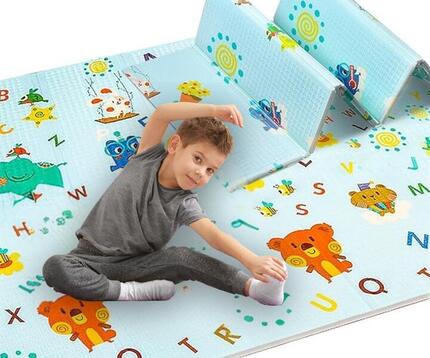 Tapis de gymnastique pliant pour enfants