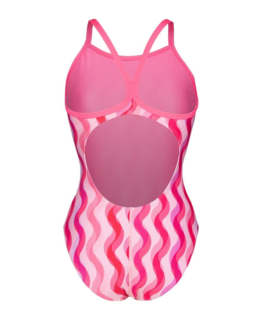 Strój Kąpielowy Damski Arena Ripple Print Swimsuit Lightdrop 7/7