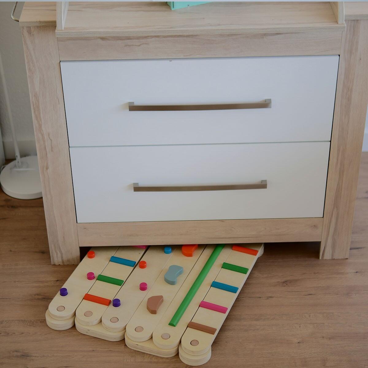 Montessori Balance Beam für Kinder Balance 6 Planks faltbar 6/7