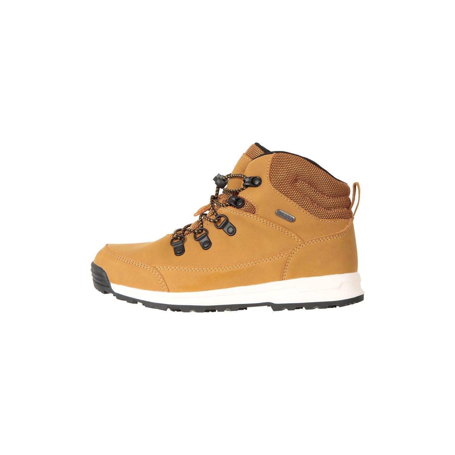 Wanderstiefel "Redwood", Wasserfest Kinder Braun 3/4