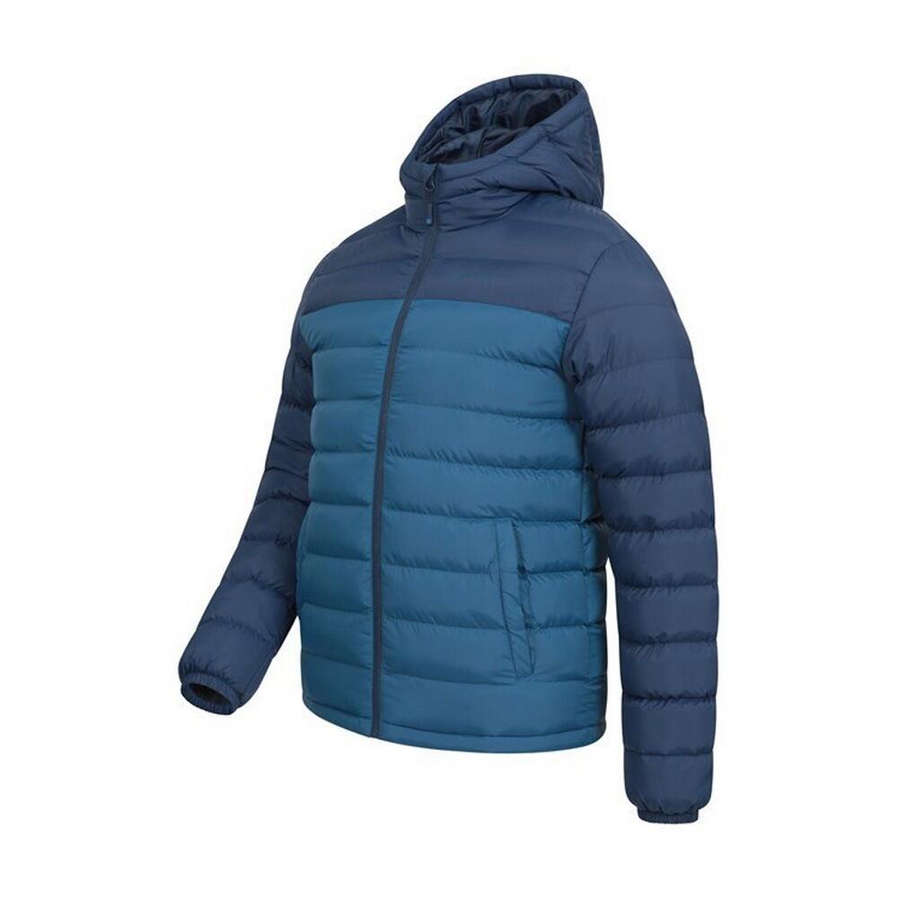 Doudoune SEASONS Homme (Bleu Sarcelle) 3/4