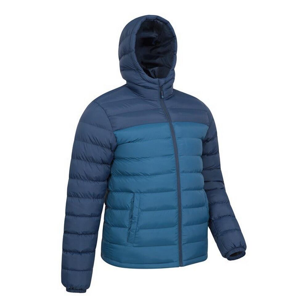 Doudoune SEASONS Homme (Bleu Sarcelle) 4/4