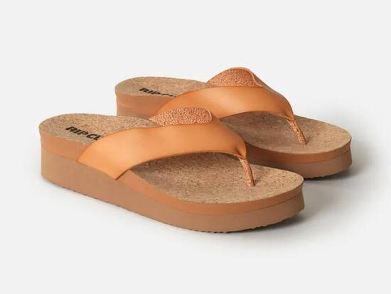 Tongs Rip Curl "Sandy Bloom Open Toe" 40 Marron
