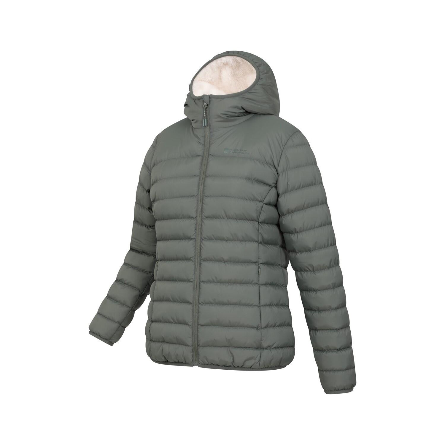 Giacca Imbottita Donna Mountain Warehouse Verde Kaki 3/4