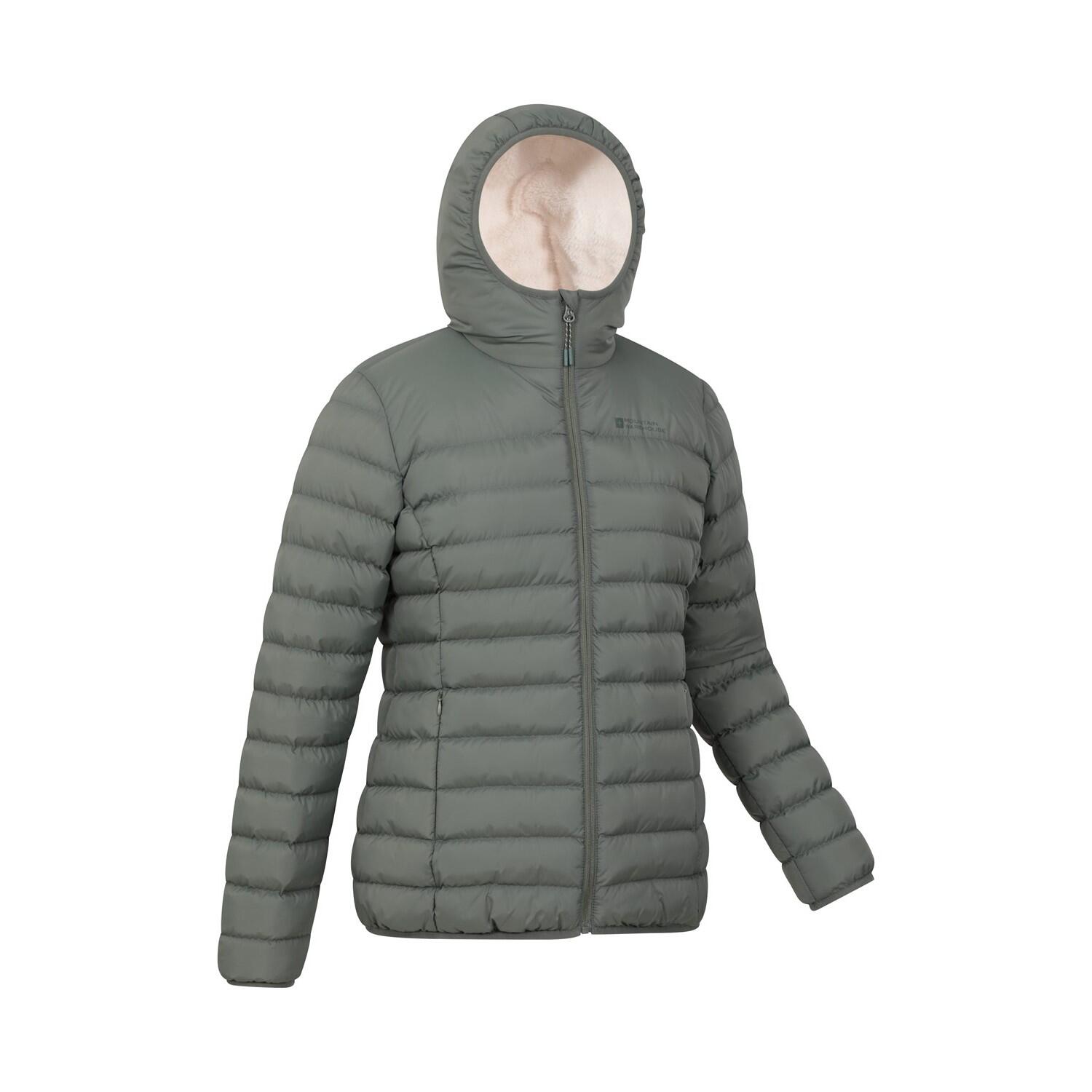 Giacca Imbottita Donna Mountain Warehouse Verde Kaki 4/4