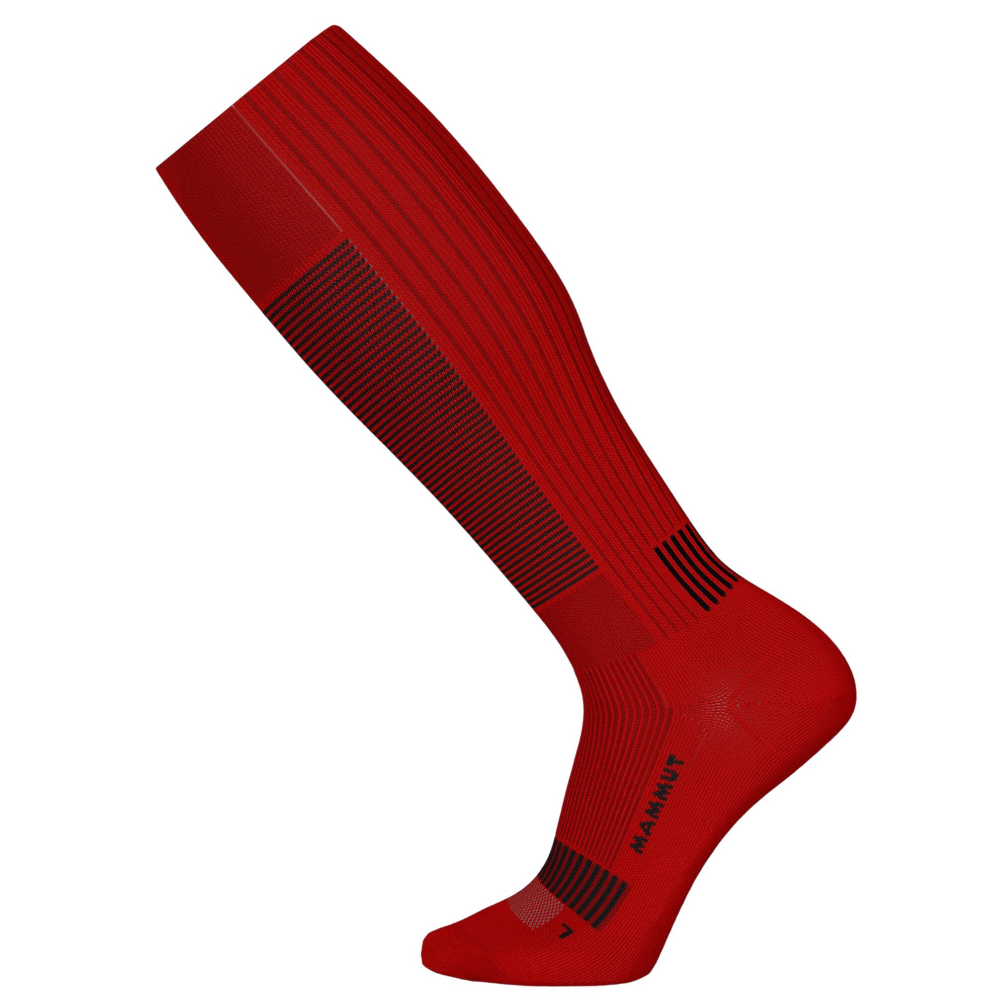 Mammut - Mountaineering Compression Knee Socks - Chaussettes - Rouge - 36/38 - Decathlon