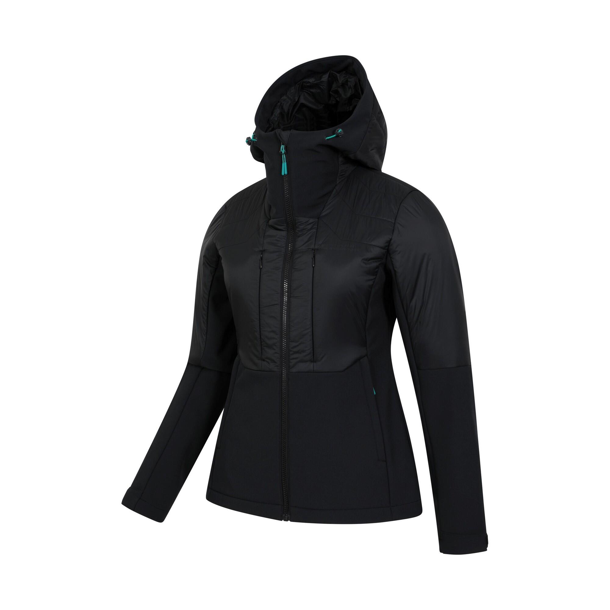 Veste Matelassée MACHINA HYBRID Femme (Noir) 3/4