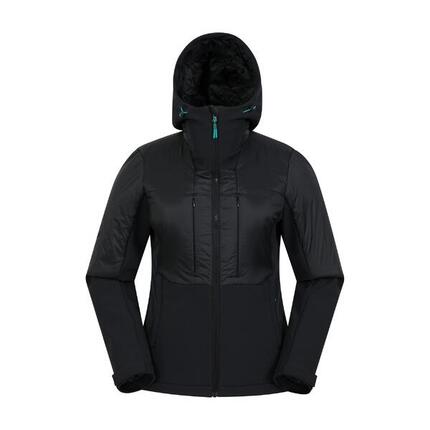 Machina Hybrid" Steppjacke für Damen Schwarz